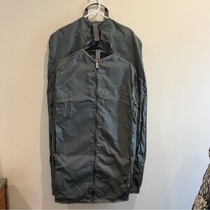 Two Pathfinder fold up nylon travel garment bags‎